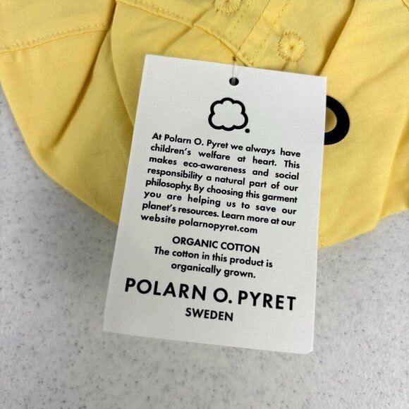 Polarn O. Pyret Summer Sun Hat Yellow NWT 9M - 2Y - Picture 9 of 9